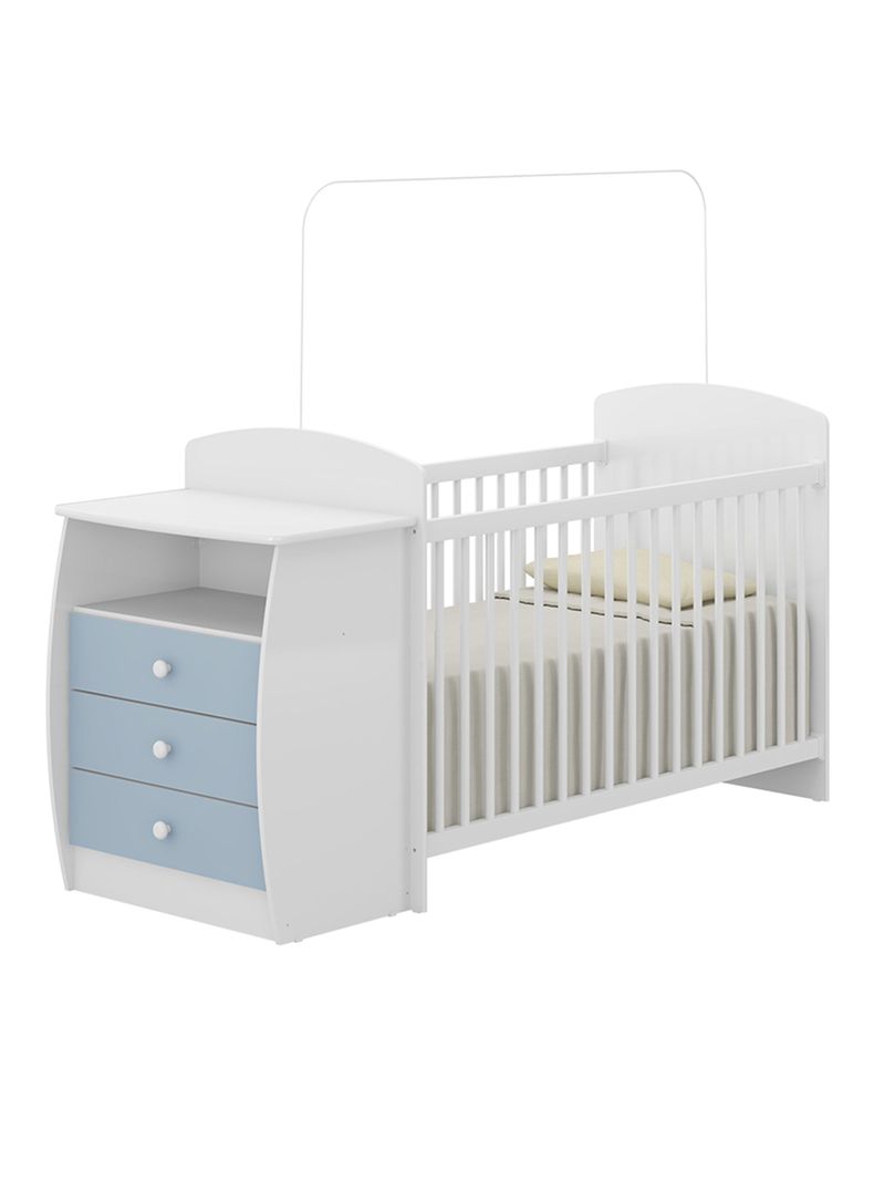 KIDSCOOL CUNA MUDADOR BAMBINI AZUL
