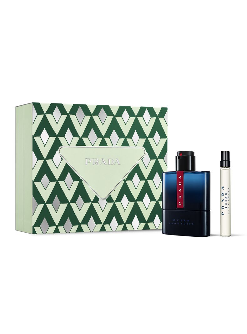 Set Perfume Luna Rossa Ocean EDT Hombre 100 ml + 10 ml Prada