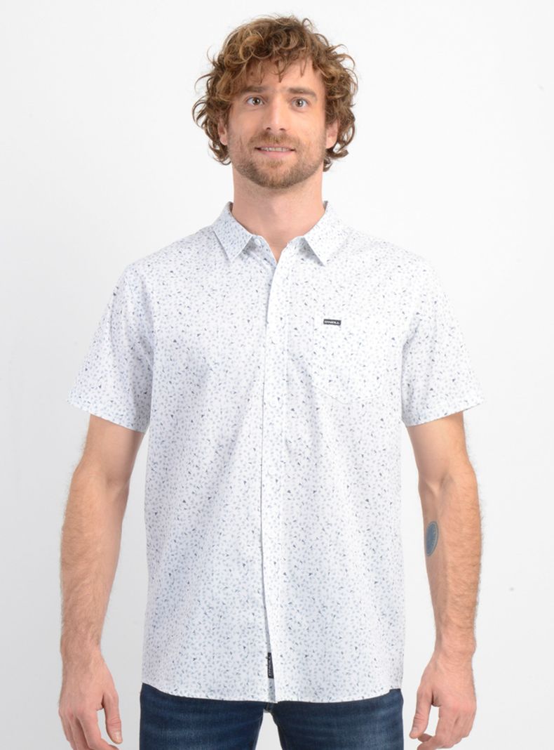 Camisa Estampada Manga Corta