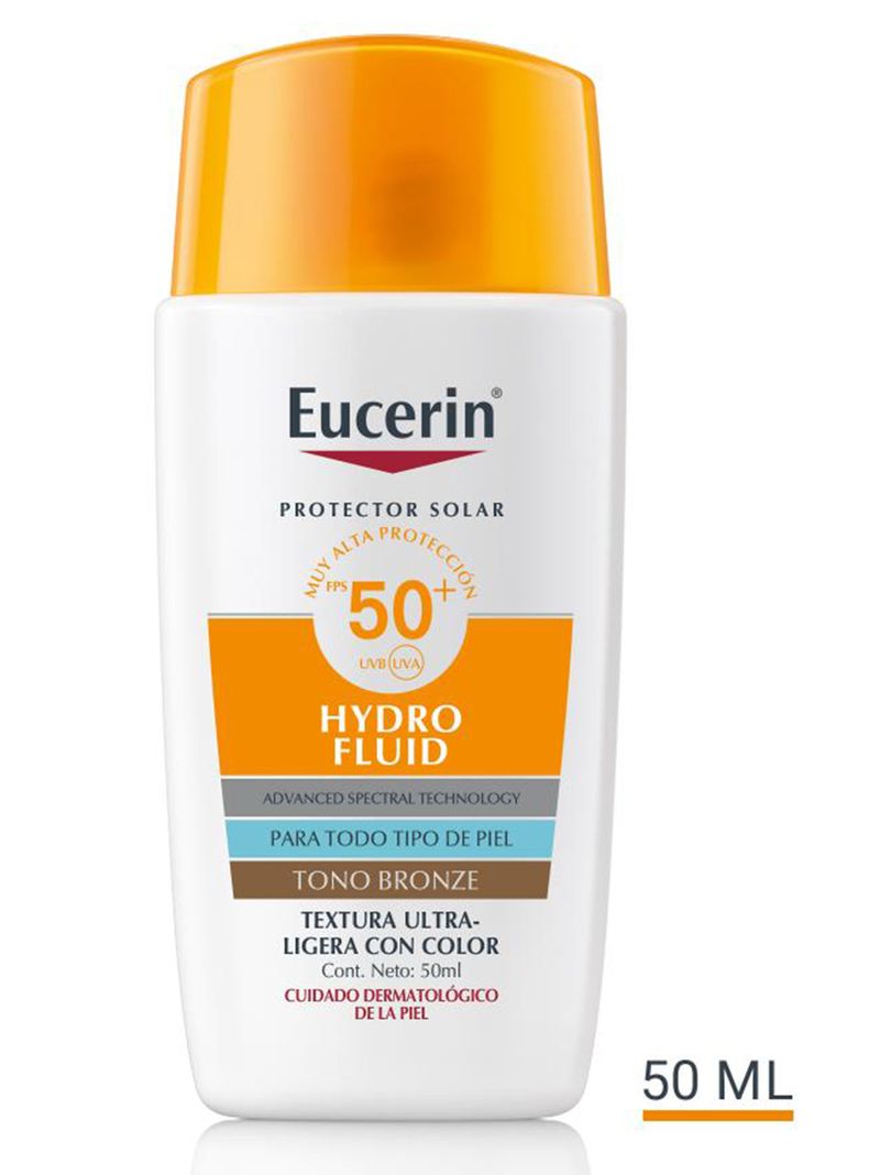 Protector Solar HydroFluid Bronze Eucerin Sun