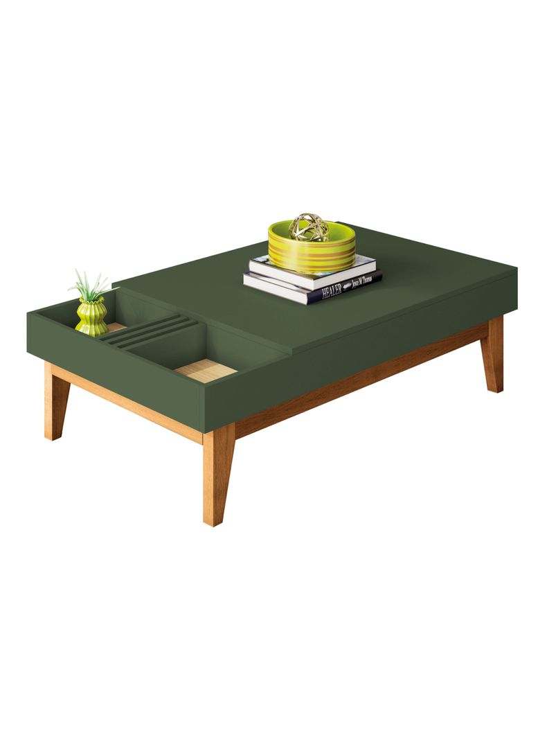 Mesa de Centro Vitta Verde Freijo