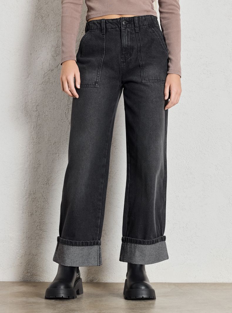Jeans Carpintero Bolsillo Detalle