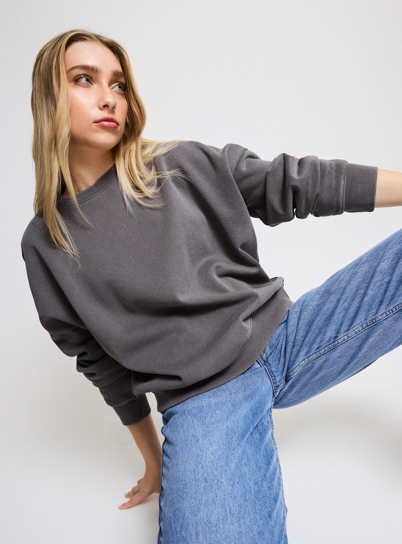 Polerón Crew Neck Básico
