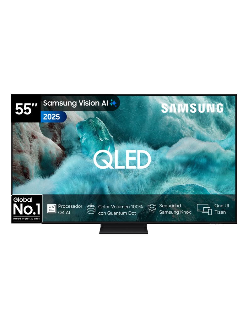 SAMSUNG QLED SMART TV 55' Q7F5 4K VISION AI 2025