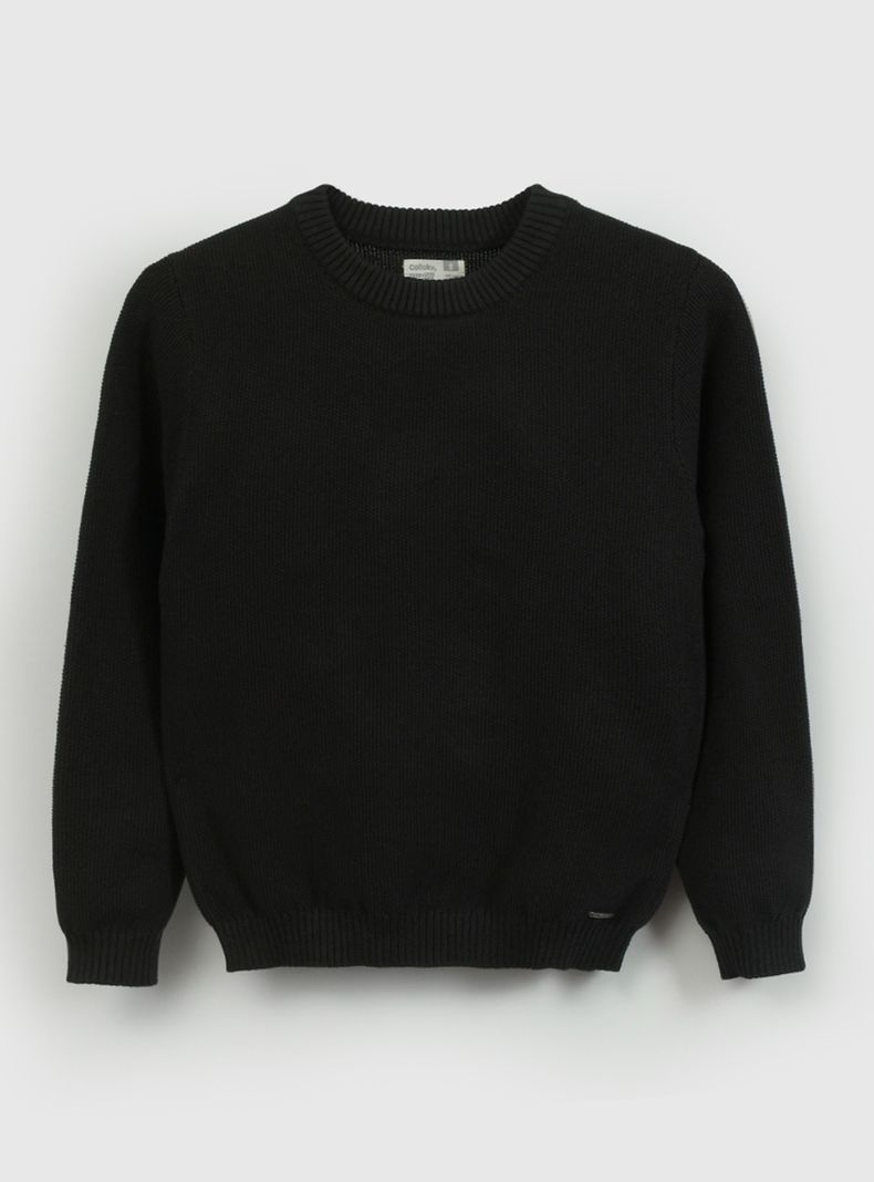 Sweater Básico Cuello Redondo Niño
