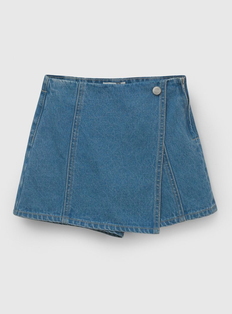 Falda Short Denim Niña