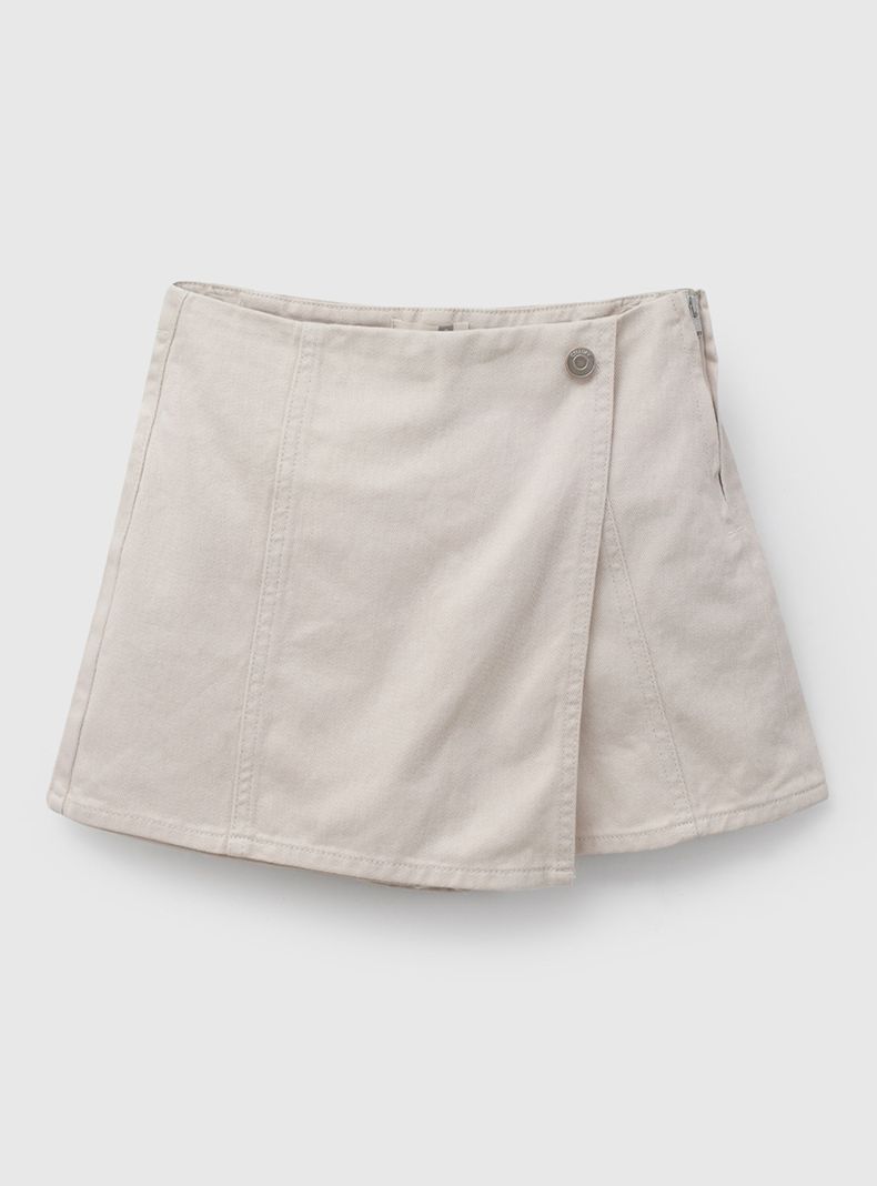 Falda Short con Cierre Lateral Niña