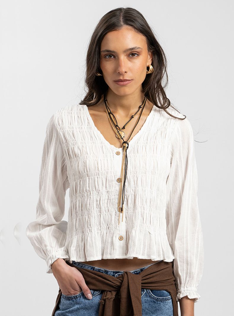 Blusa Valentina Blanco