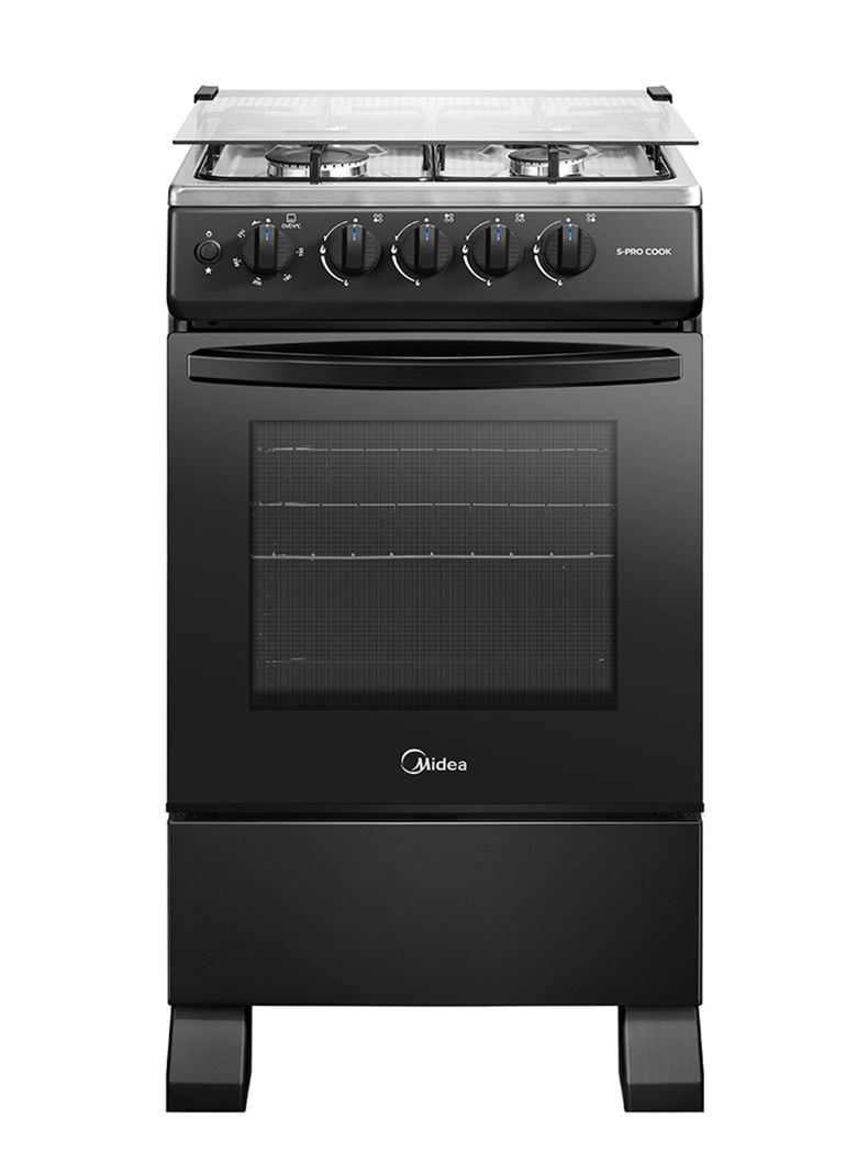 Cocina a Gas 4 Quemadores MFO-MG20TCSSLBK Negro