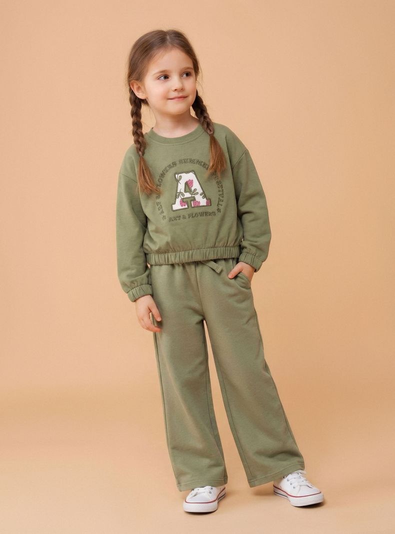 Pantalón de Buzo Ancho Niña