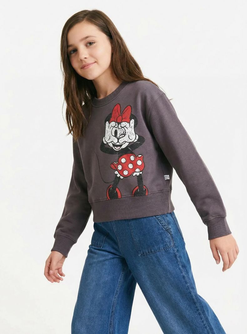 Polerón Estampado Desgastado Personajes Disney