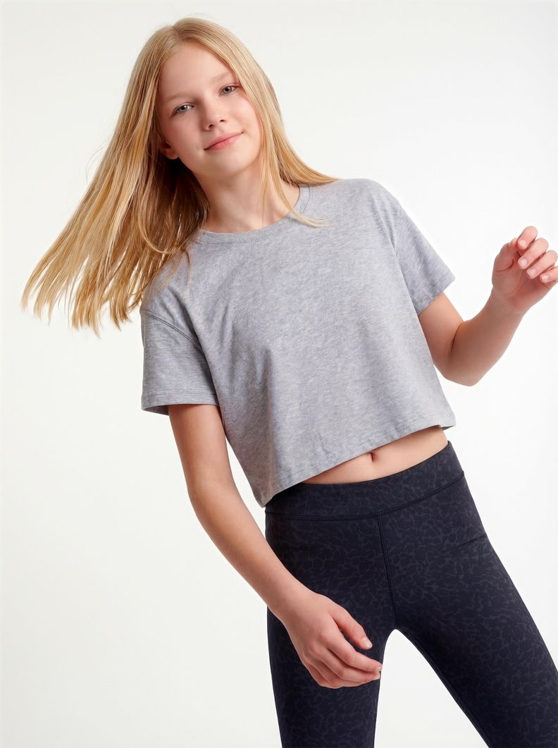 SPALDING POLERA CROPPED LISA NIÑA
