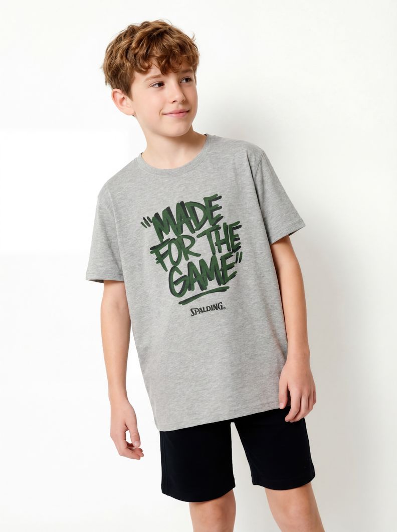 SPALDING POLERA ESTAMPADO DEPORTIVO GAME