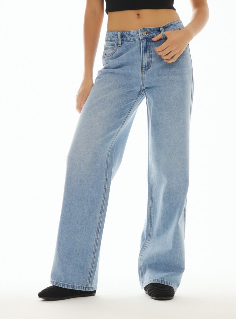 OPPOSITE JEANS FIT WIDE LEG VARIEDAD LAVADO CLÁSICO