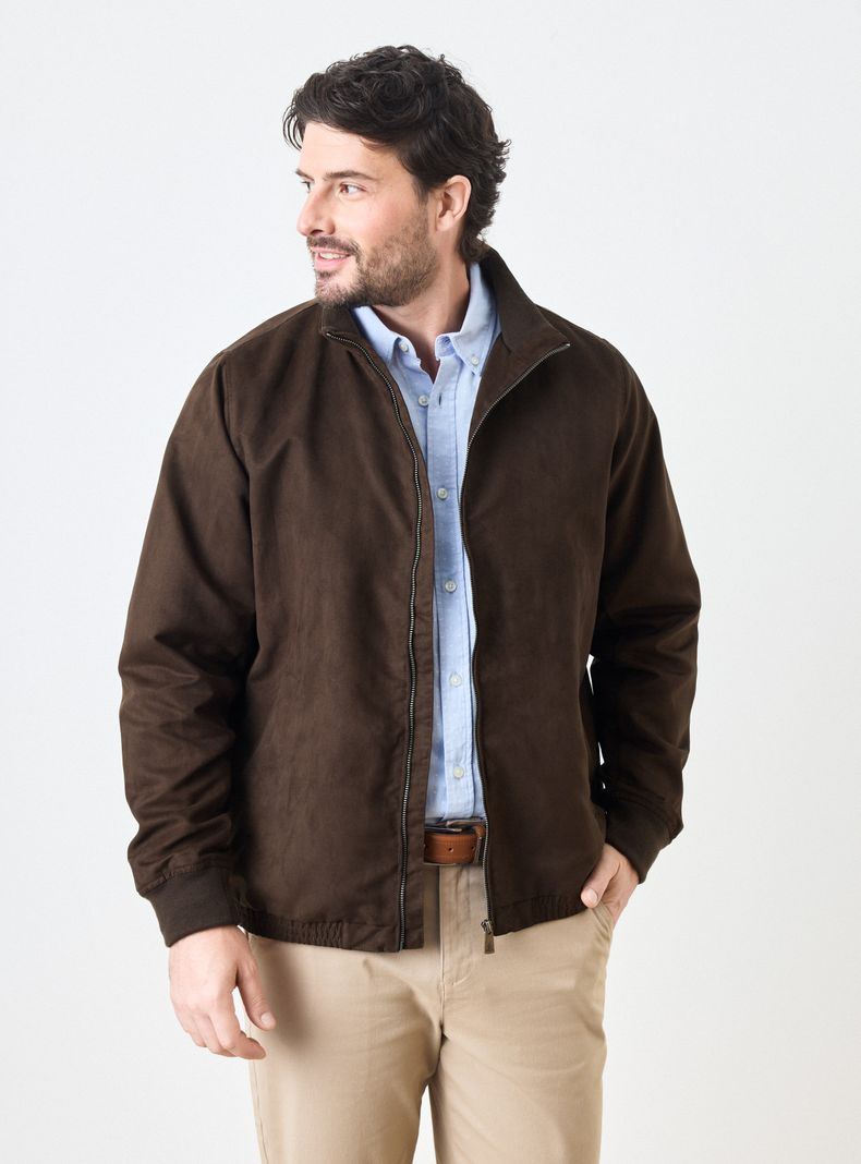 Chaqueta Estilo Suede Rainforest | Paris.cl