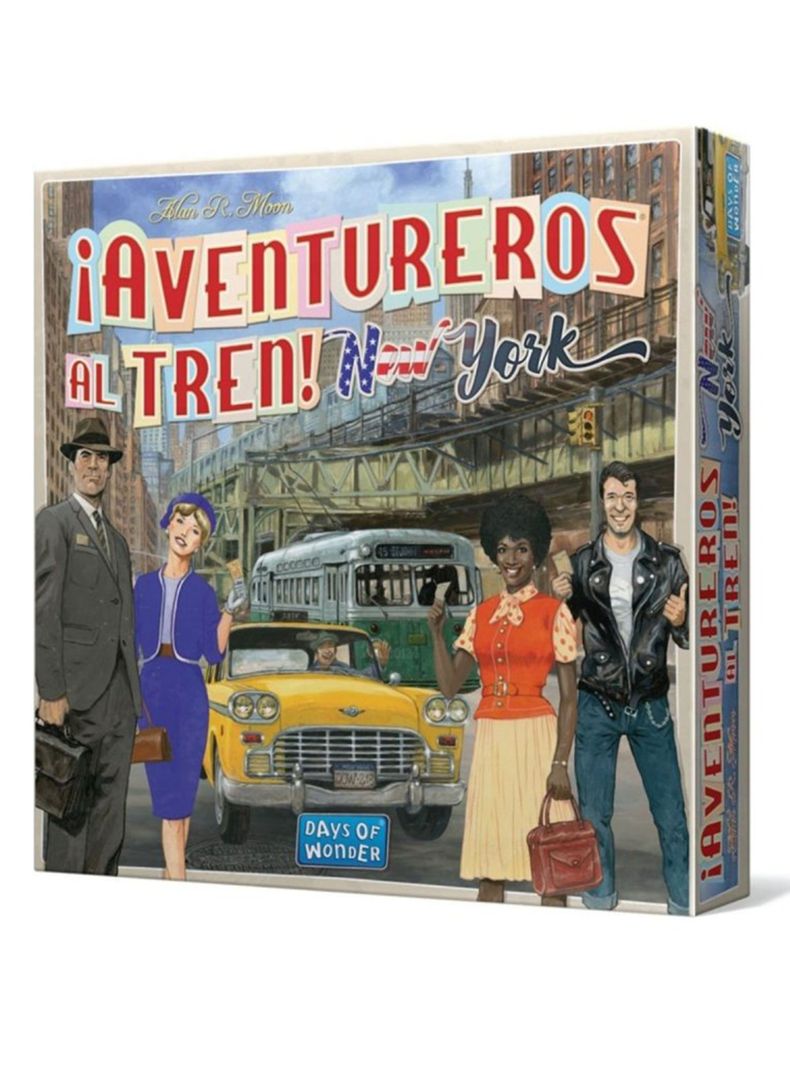 Juego de Mesa Aventureros al Tren New York
