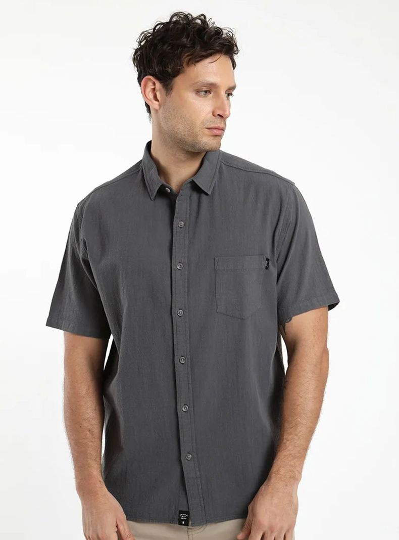 Camisa Textura Classic Algodón Orgánico