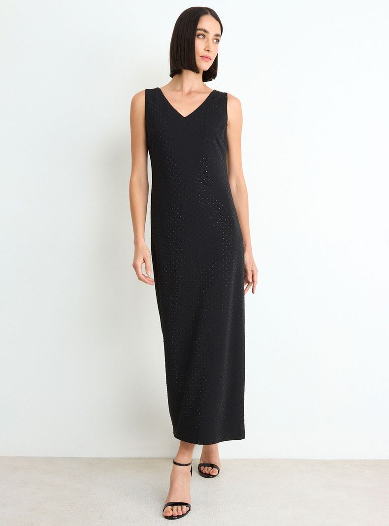 Vestido Largo Escote en V
