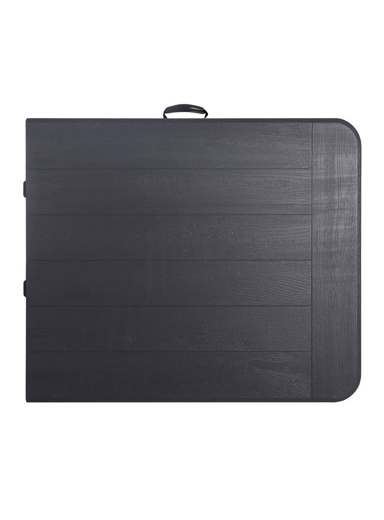Mesa Plegable Rectangular 180 cm Gris-3
