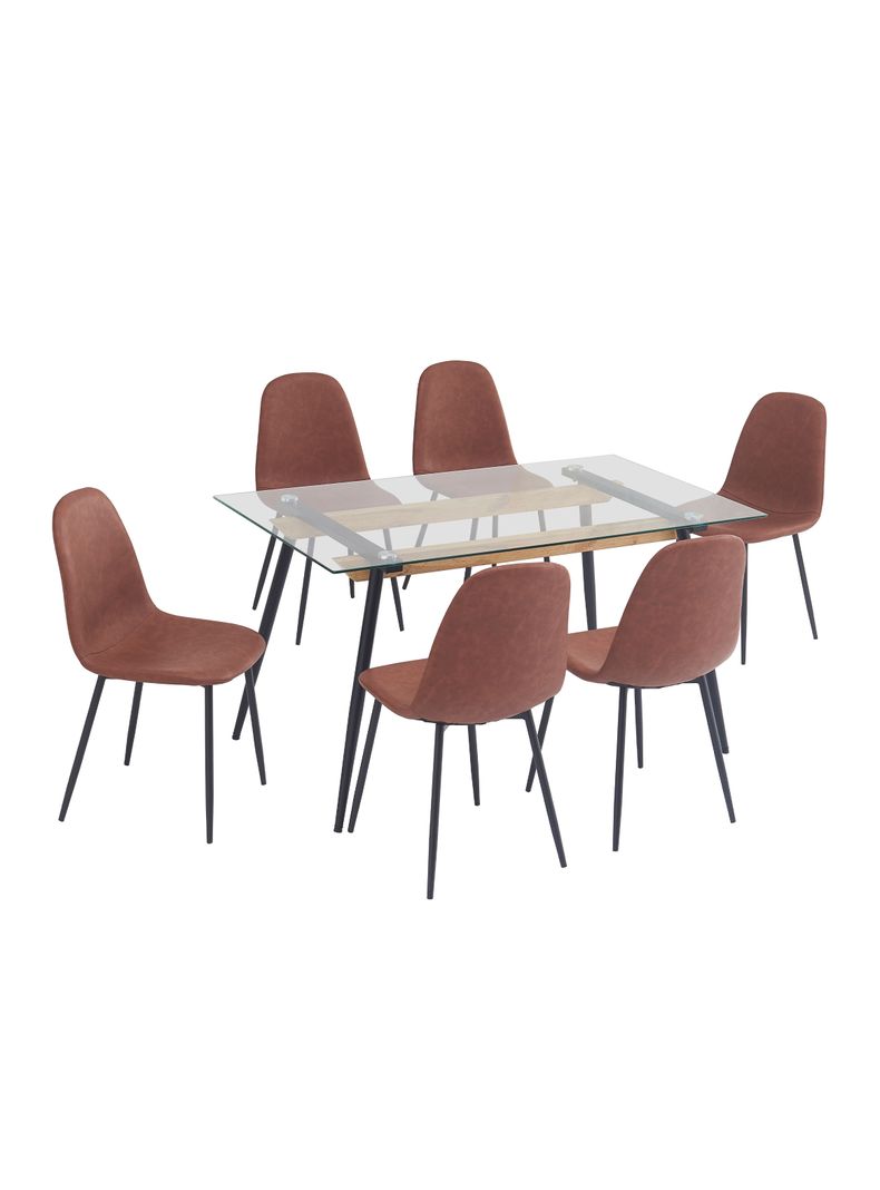 Juego de Comedor Creta 6 Sillas
