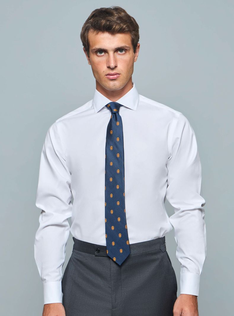 Camisa Vestir Lisa con Botones