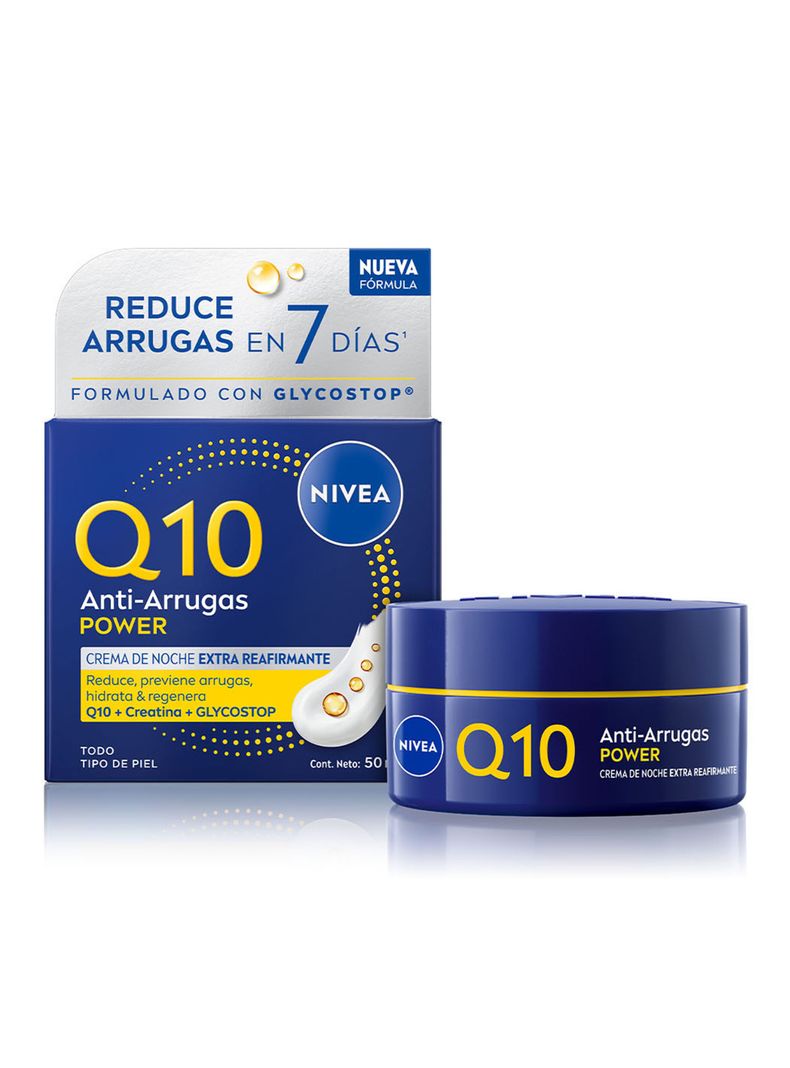 Crema Facial Q10 Plus Noche 50ml