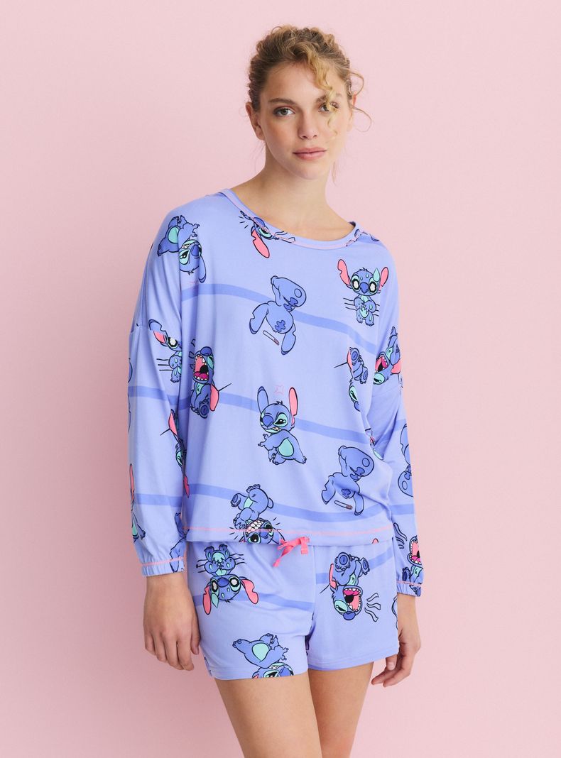 Pijama Disney Stitch Franjas