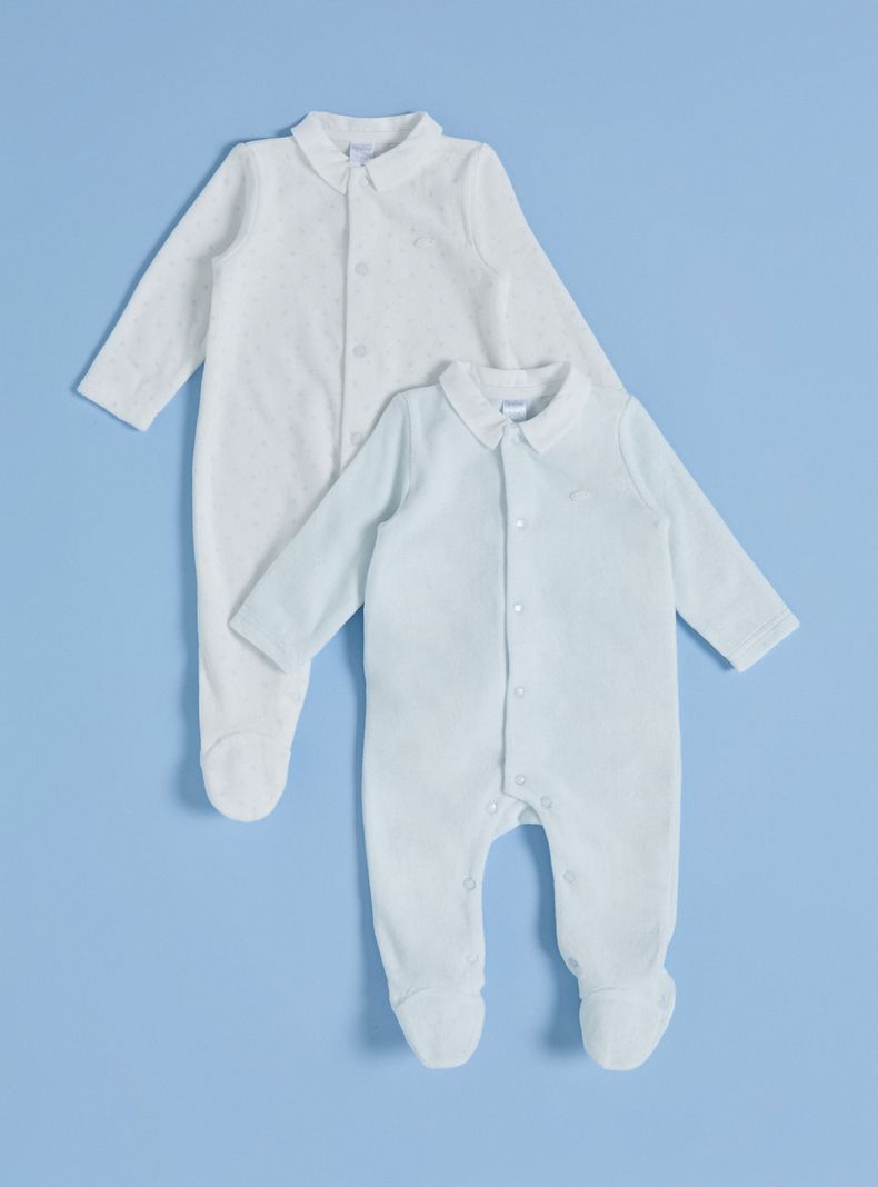 Conjunto Bipack Enteritos Cuello Camisero