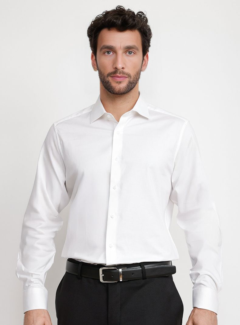 Camisa Dynamic Manga Larga Lisa