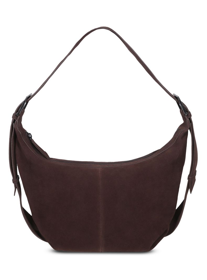 Cartera Hobo XL Coffee Suede