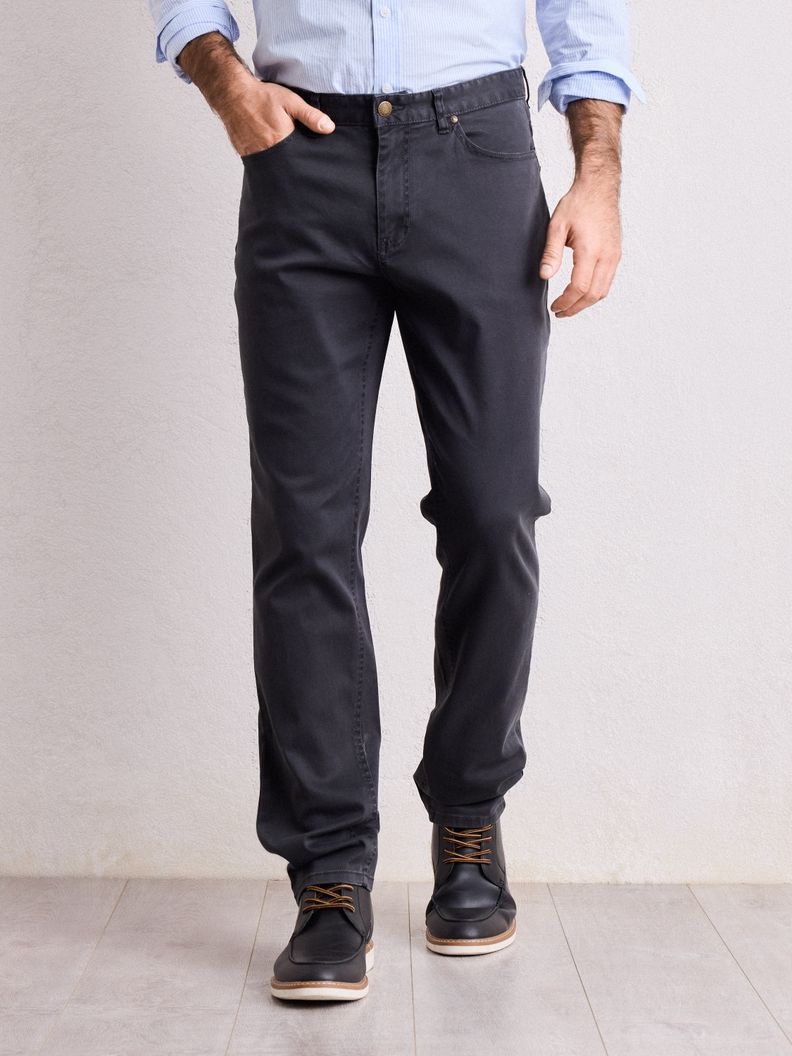Pantalón Corte Chino Lyocell