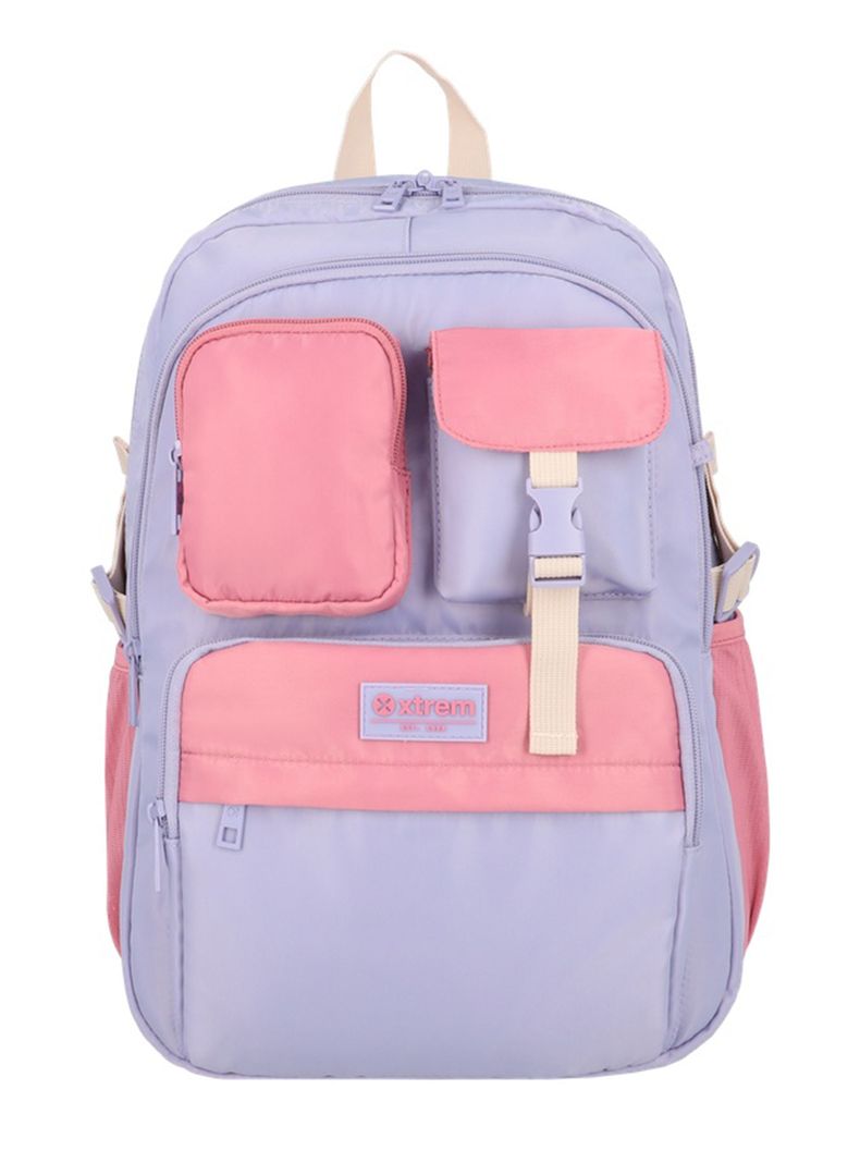 Mochila Notebook Kira 6XT Lila Rosado 15'