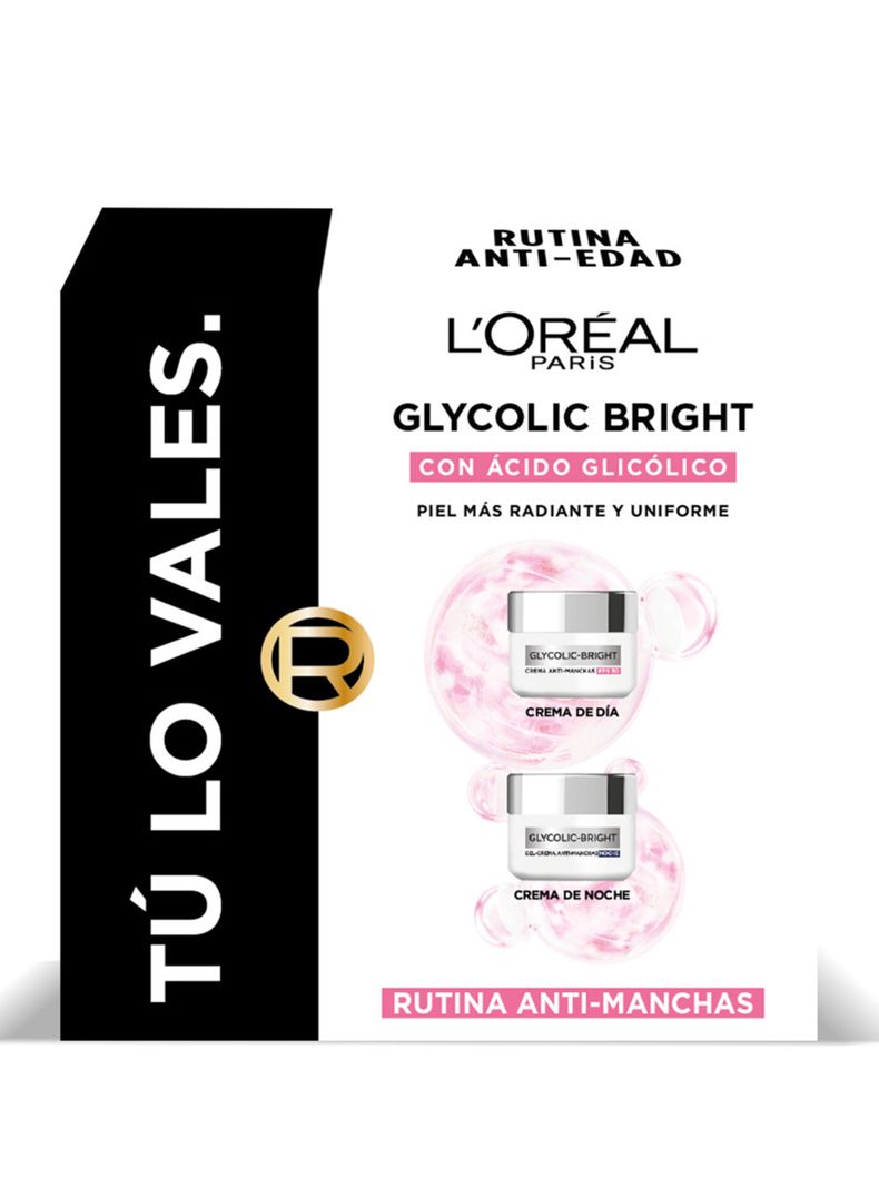 Pack Glycolic Bright Día+Noche 50 ml