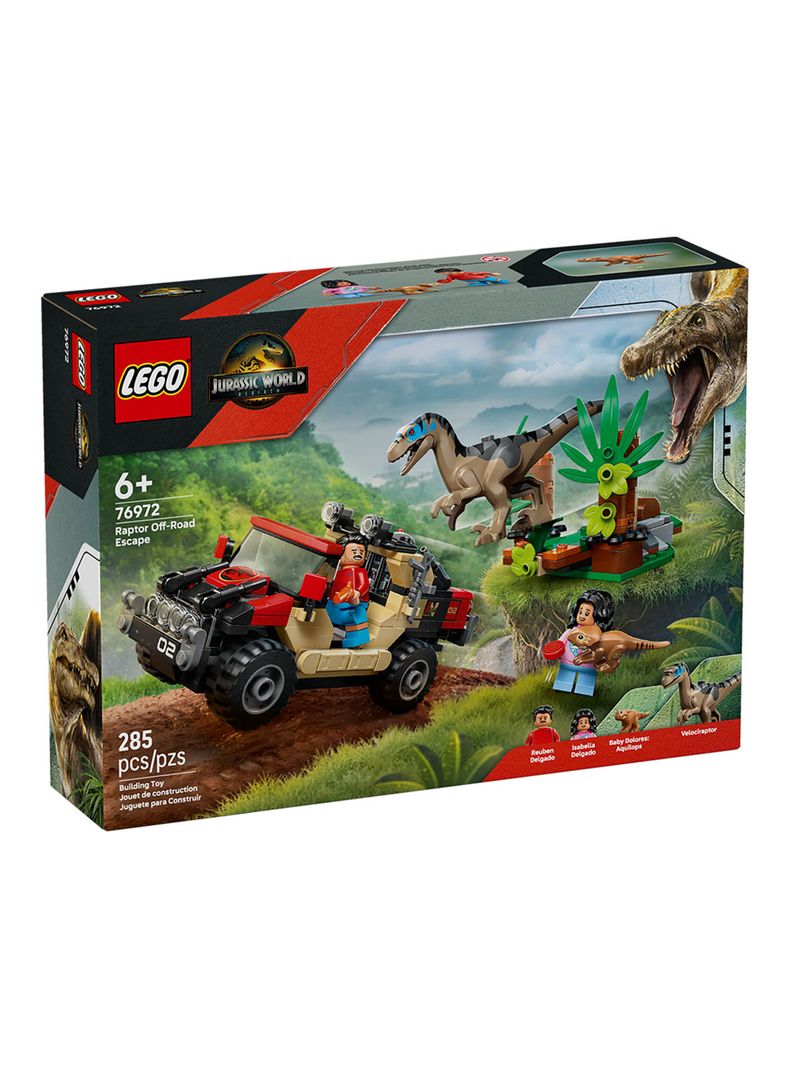 Lego Escape Todo terreno Jurassic World 285 Piezas