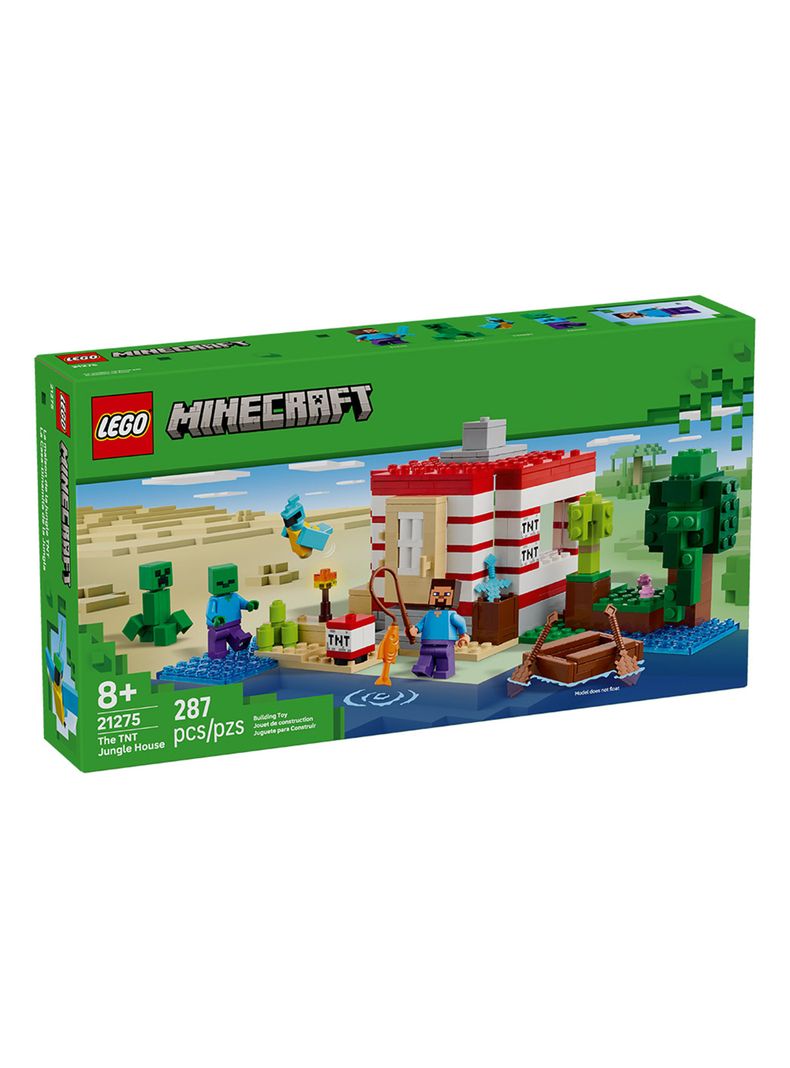 Lego Minecraft La Casa Dinamita de La Selva