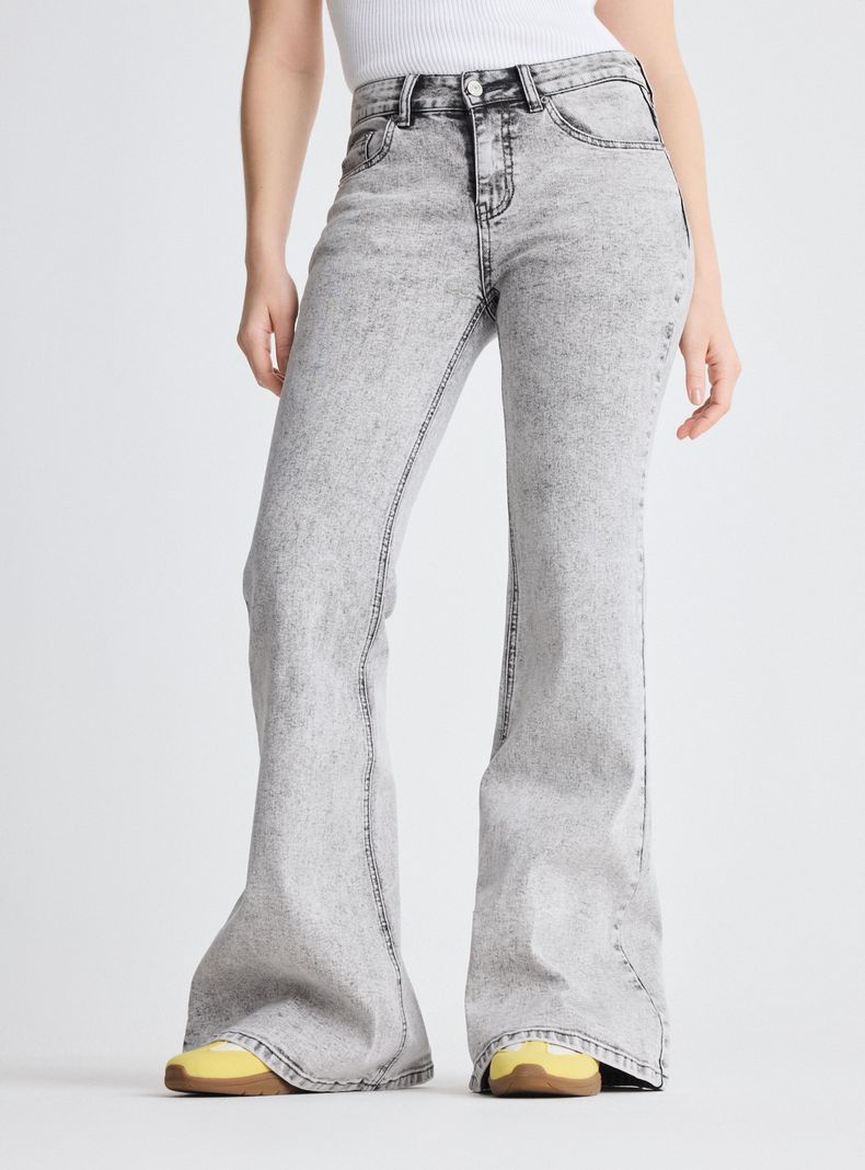 Flared Opposite Opposite - Jeans Flare Extreme | Ofertitas