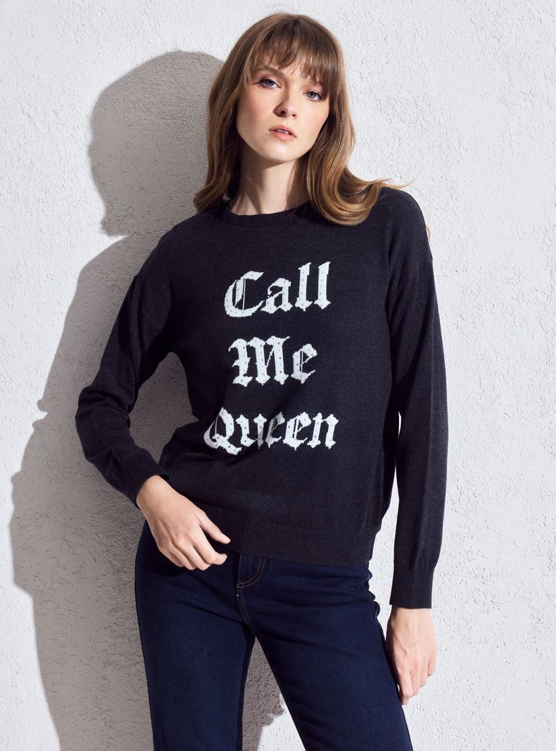 Sweater Call Me Queen
