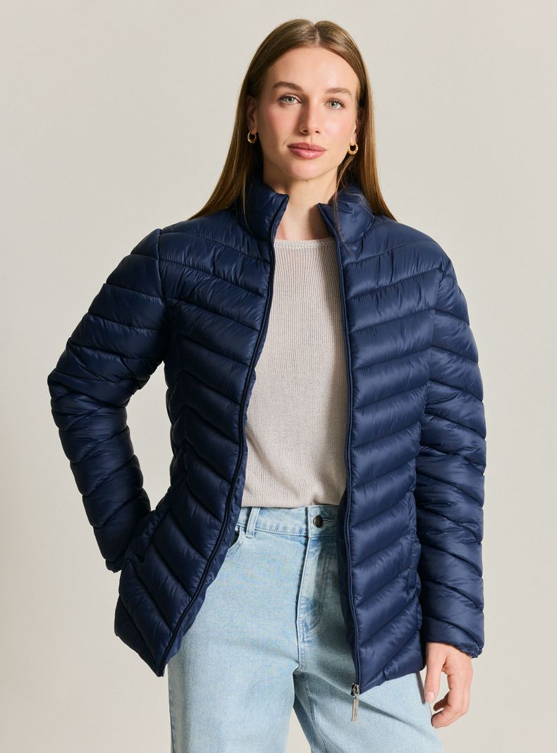 Parka Básica Sólida