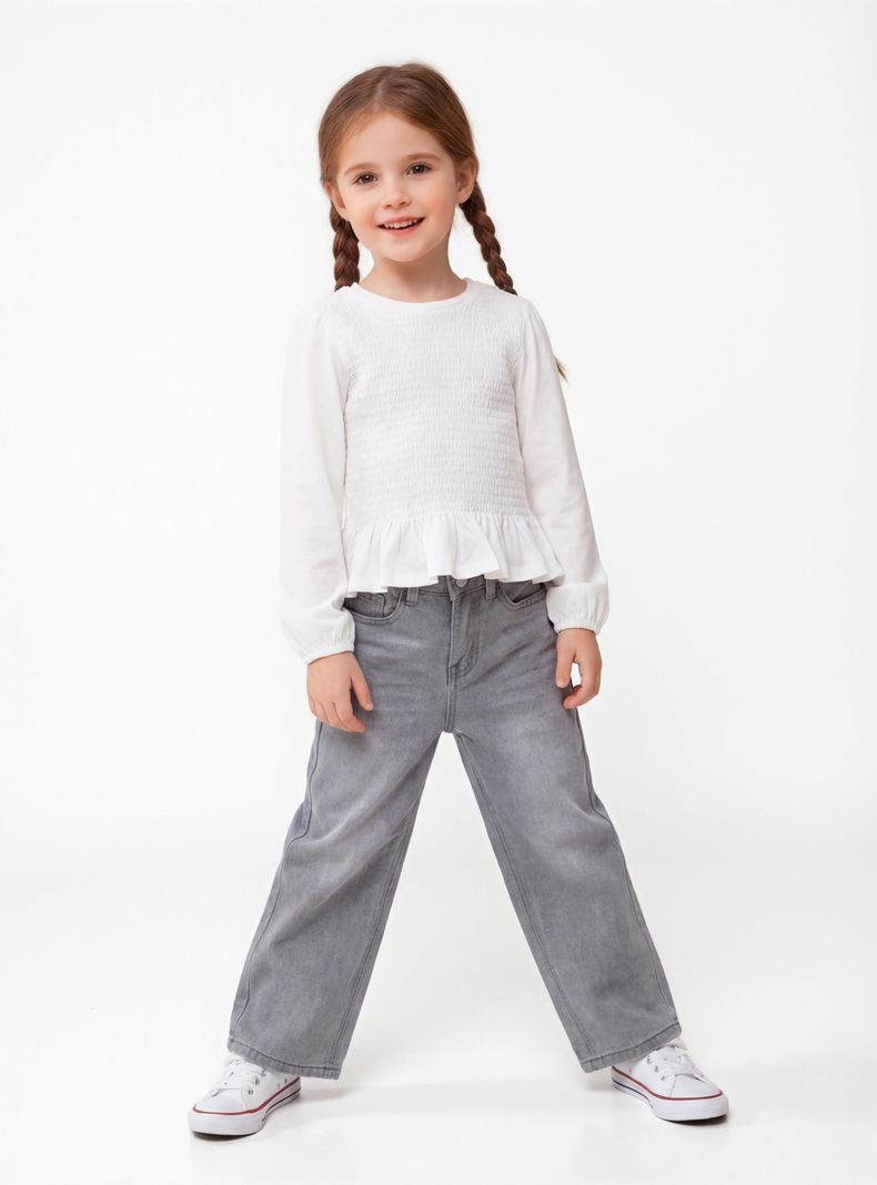 Jeans Estrella en Bolsillo Trasero