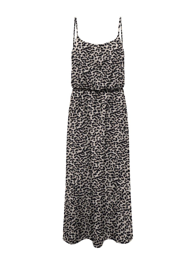 Vestido Largo con Full Print
