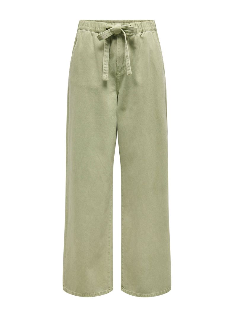 Pantalón Wide Leg de Tiro Medio