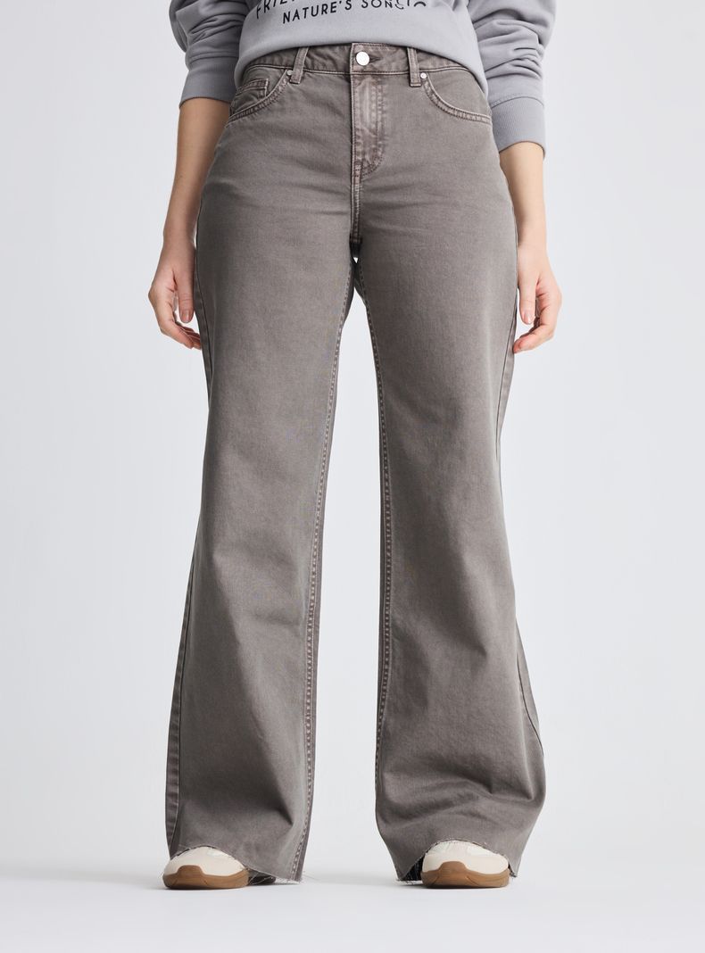 Jeans Fit Wide Leg Color