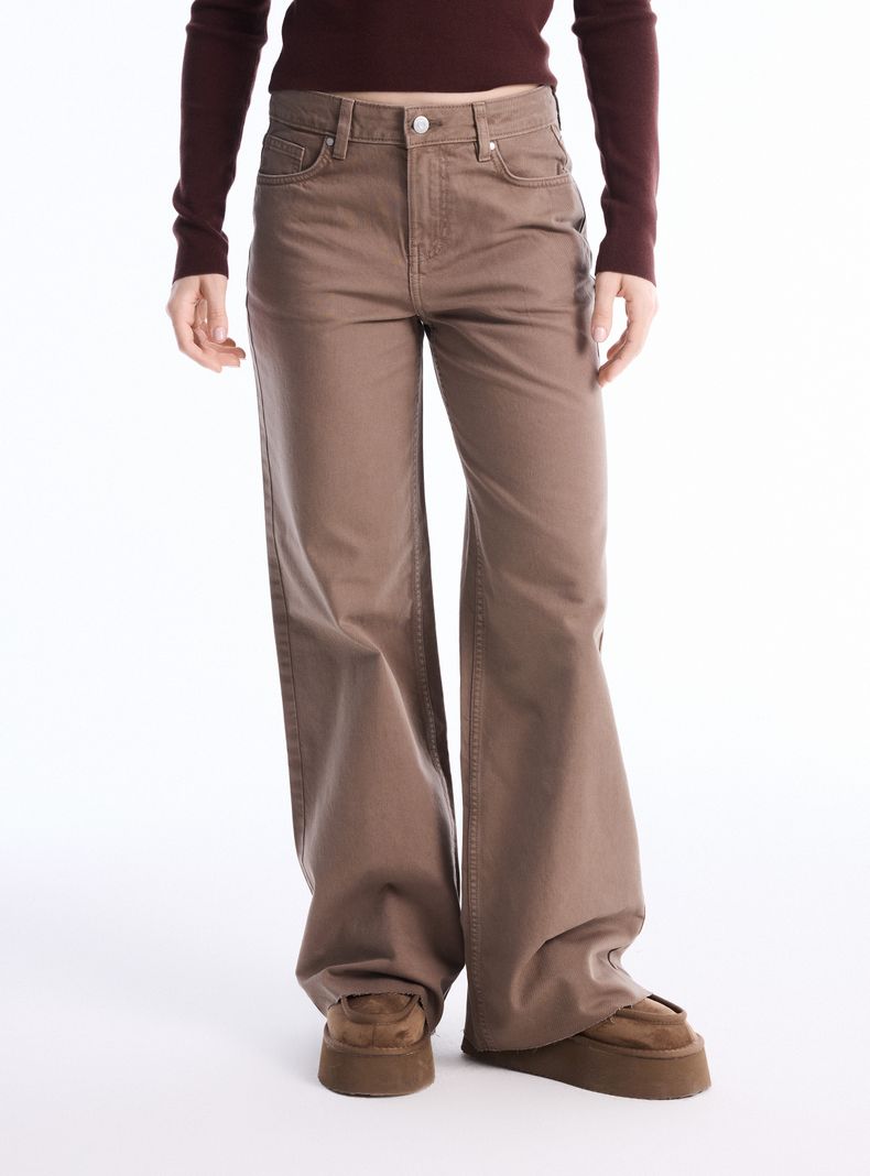 OPPOSITE JEANS FIT WIDE LEG COLOR