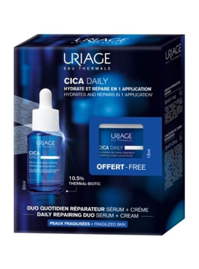 Set Sérum Reparador Cica-Daily 30 ml + Crema Reparadora Concentrada 15 ml