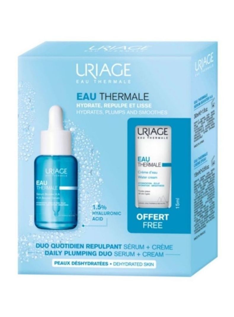 Set Sérum Hidratante Booster HA 30 ml + Crema de Agua Eau Thermale 15 ml