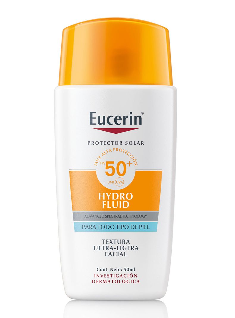 Protector Solar Hydro Fluid Facial Ultra Light FPS50+ 50ml