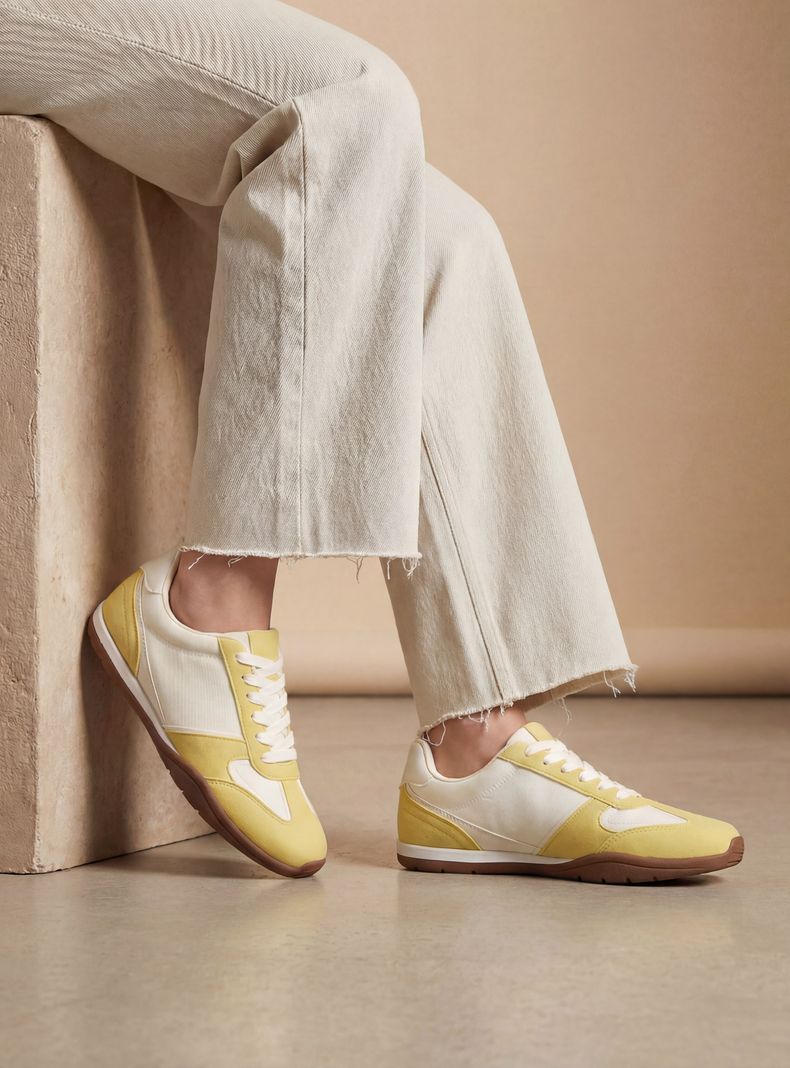 Zapatilla Urbana Retro Nylon Mujer