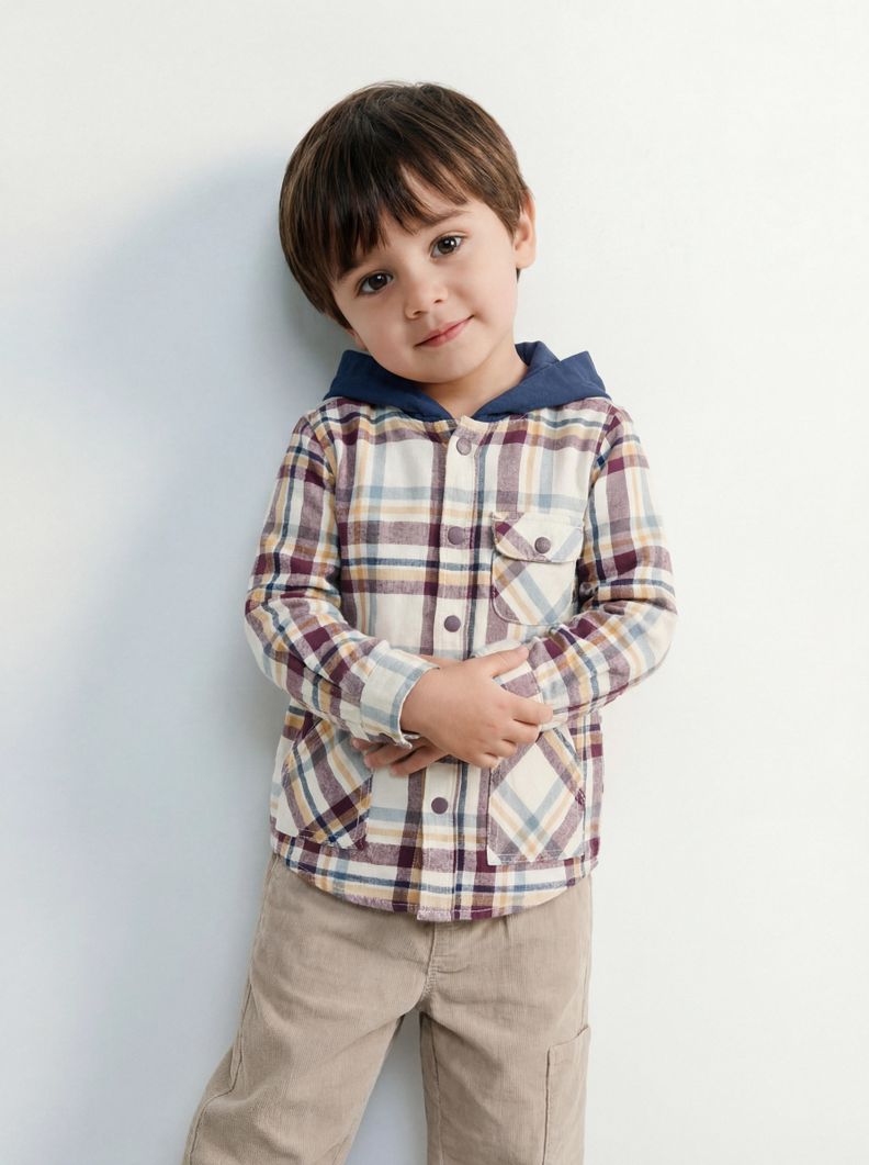 Camisa con Gorro de Fleece