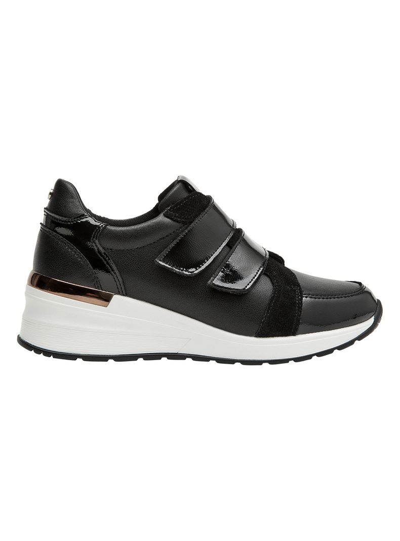 Zapatilla Urbana Doble Velcro Brm0252 Mujer