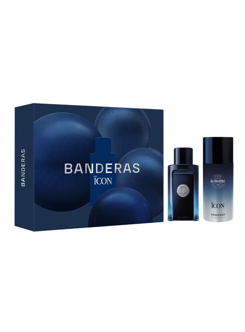 Set de Perfume The Icon EDT Hombre 100 ml + Desodorante Spray 150 ml